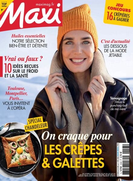 Maxi France – 26 Janvier 2026 Cover