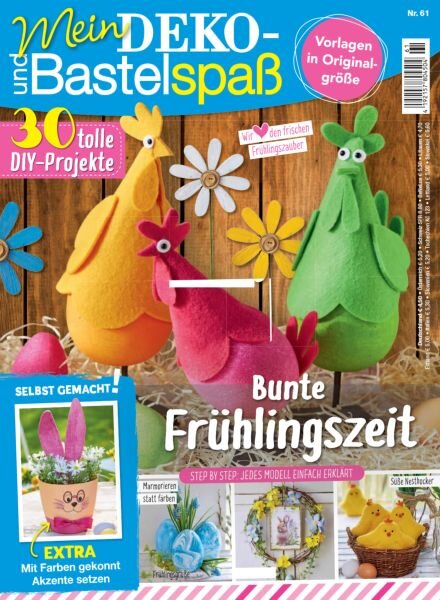 Mein Deko- und Bastelspass – Nr 61 2026 Cover