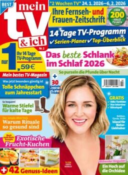 mein TV und ich – 15 Januar 2026