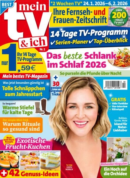 mein TV und ich – 15 Januar 2026 Cover