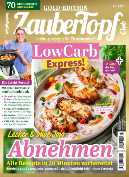 mein ZauberTopf Gold-Edition – Januar 2026 Cover