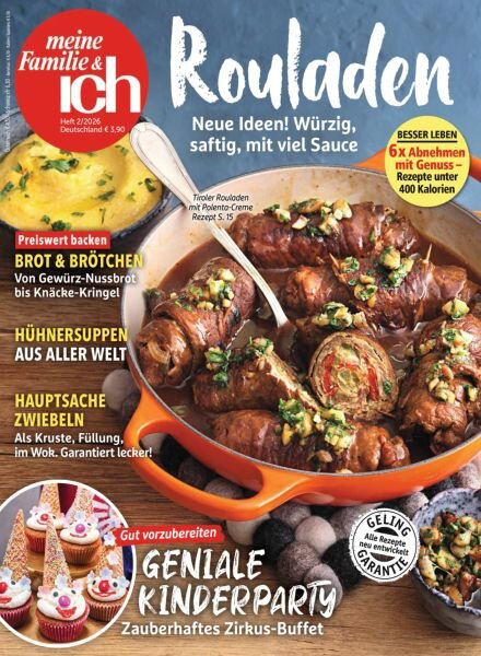 Meine Familie & ich – Februar 2026 Cover