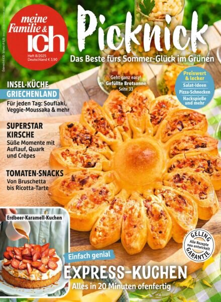 Meine Familie & ich – Nr 8 2025 Cover