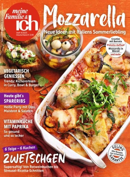 Meine Familie & ich – Nr 9 2025 Cover