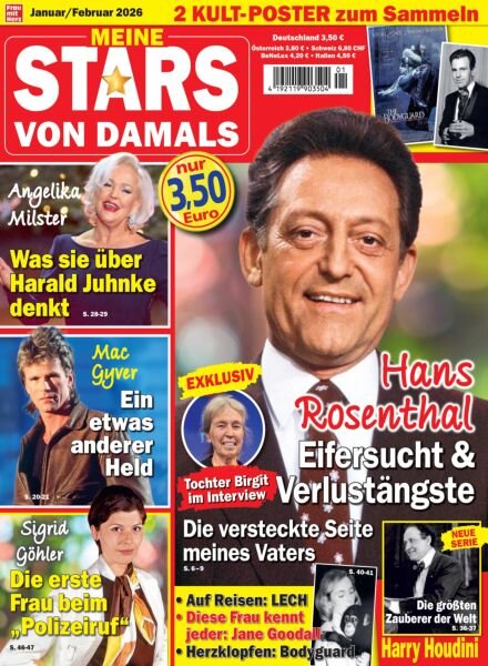 Meine Stars von Damals – Januar 2026 Cover