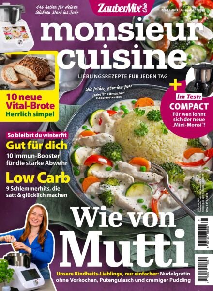 meinZauberTopf Monsieur Cuisine – 2 Januar 2026 Cover