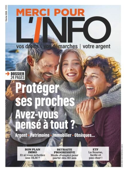 Merci Pour L’info – Fevrier 2026 Cover