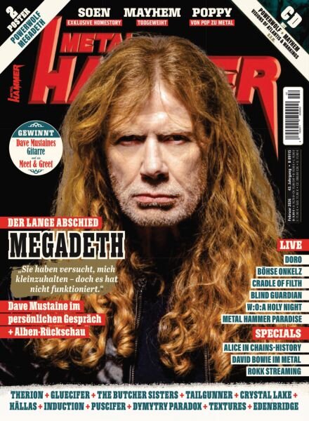 Metal Hammer Germany – Februar 2026 Cover
