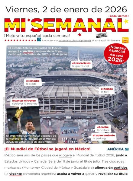 Mi Semanal – 2 Enero 2026 Cover