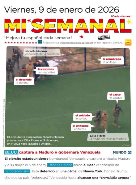 Mi Semanal – 9 Enero 2026 Cover