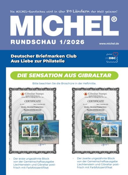 Michel-Rundschau – Januar 2026 Cover