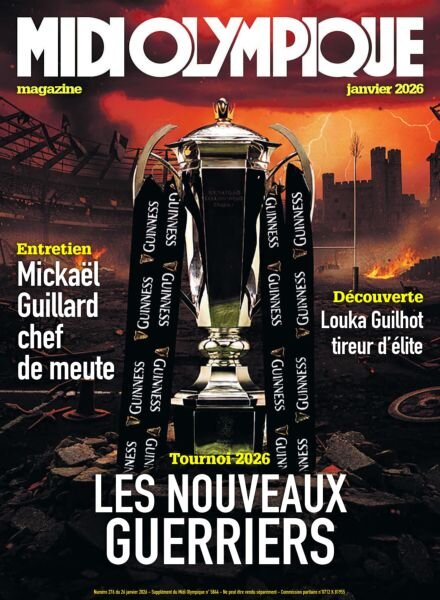 Midi Olympique Magazine – Fevrier 2026 Cover