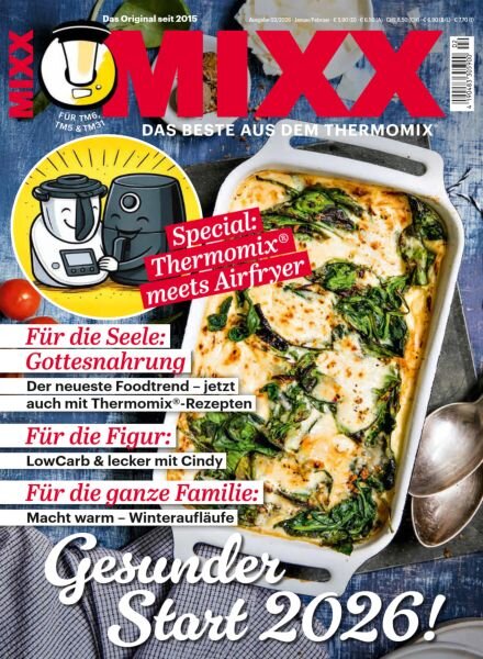 Mixx Magazin – Januar-Februar 2026 Cover