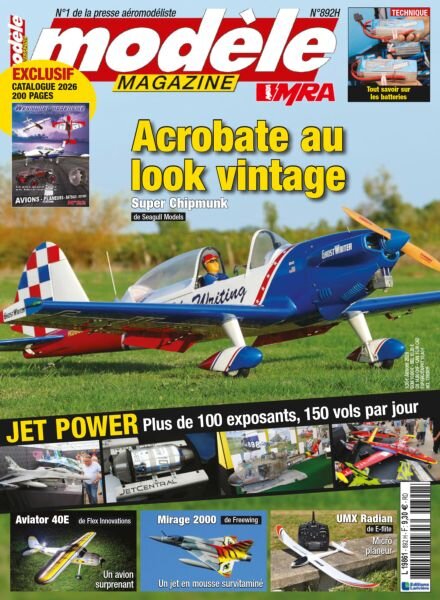 Modele Magazine – Janvier 2026 Cover