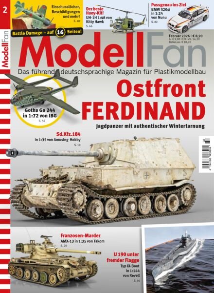 ModellFan – Februar 2026 Cover