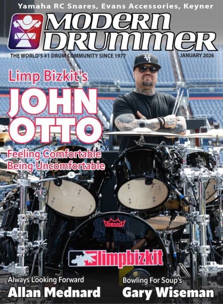 Modern Drummer Magazine – January 2026 Cover