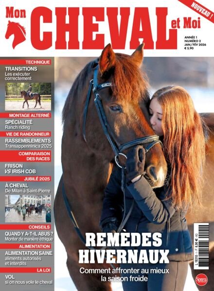 Mon Cheval et Moi – Janvier-Fevrier 2026 Cover