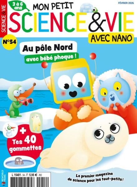 Mon Petit Science & Vie avec Nano – Fevrier 2026 Cover