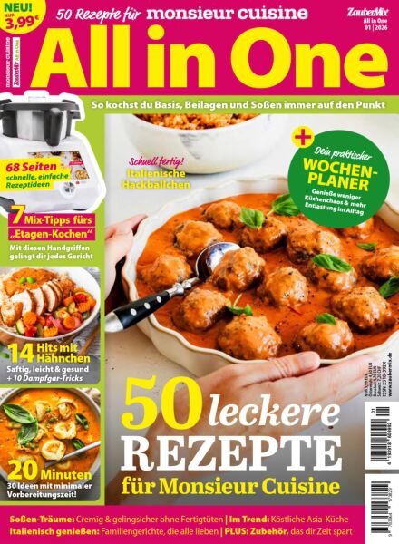 Monsieur Cuisine by Zaubermix – 2 Januar 2026 Cover