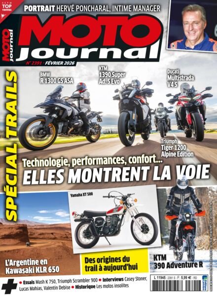 Moto Journal – Fevrier 2026 Cover
