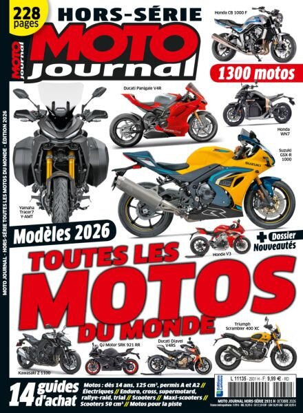 Moto Journal – Hors-Serie 2026 Cover
