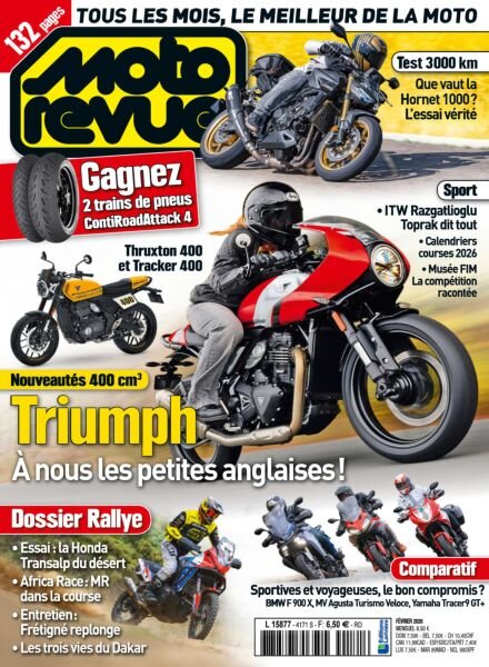 Moto Revue – Fevrier 2026 Cover