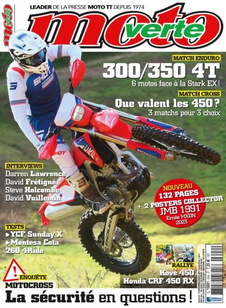 Moto Verte N604 – Fevrier-Mars 2026 Cover