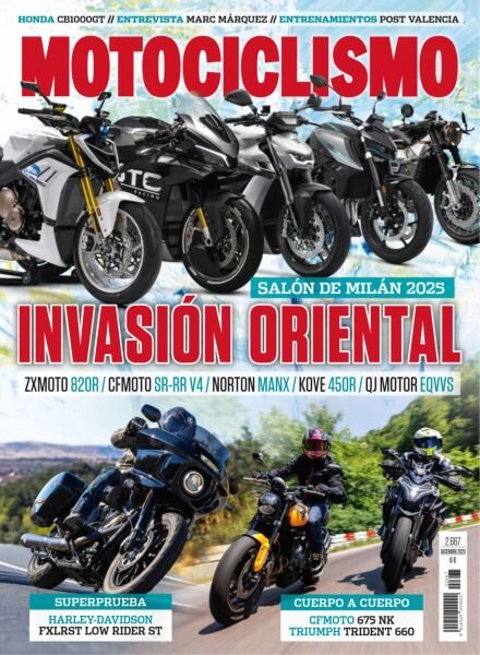 Motociclismo Espana – Diciembre 2025 Cover