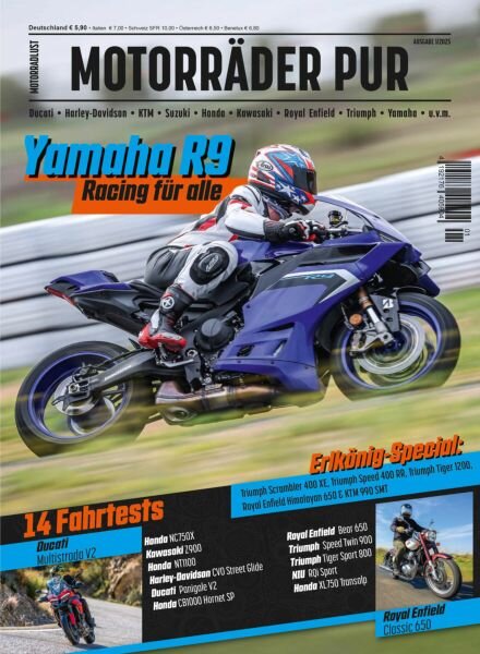 Motorrader PUR – April 2025 Cover