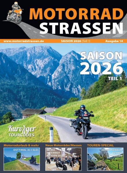 Motorradstrassen – 7 Januar 2026 Cover