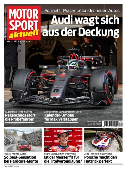 Motorsport aktuell – 27 Januar 2026 Cover