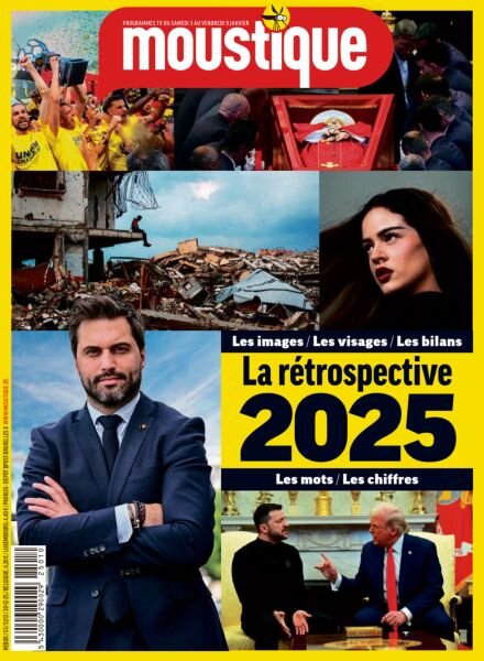 Moustique Magazine – 31 Decembre 2025 Cover