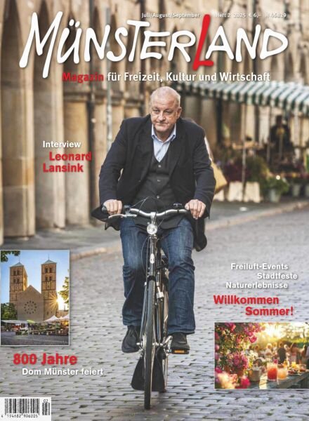 Munsterland Magazin – Sommer 2025 Cover