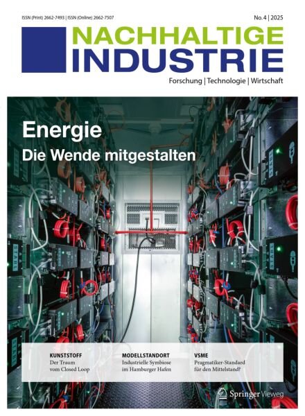 Nachhaltige Industrie – Nr 4 2025 Cover