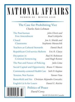 National Affairs – Winter 2026