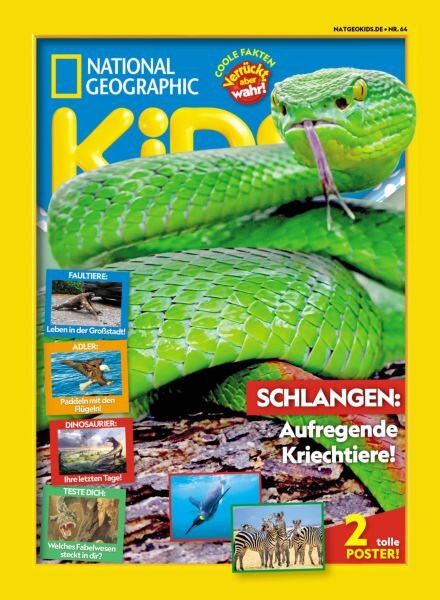 National Geographic KiDS Germany – Januar 2026 Cover