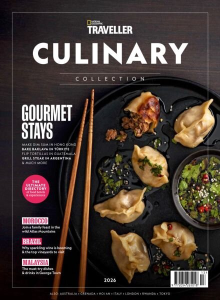 National Geographic Traveller The Collection – Culinary 2026 Cover