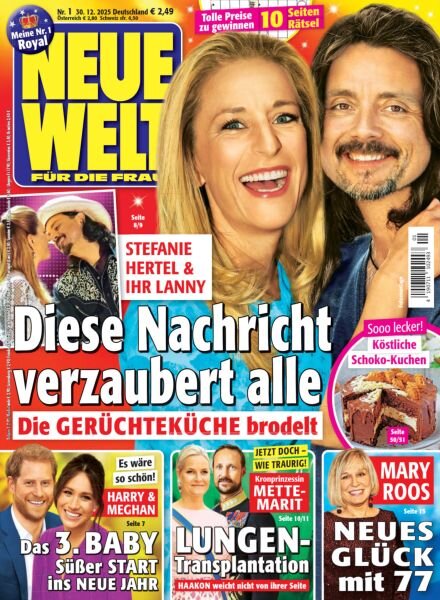 Neue Welt – 30 Dezember 2025 Cover