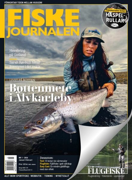 Nya Fiskejournalen – Januari 2026 Cover