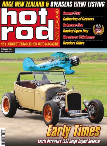 NZ Hot Rod – February 2026 Cover