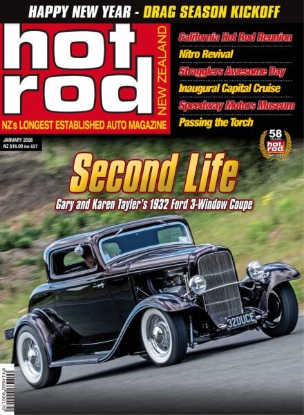 NZ Hot Rod – January 2026 Cover