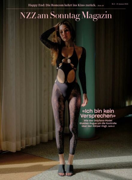 NZZ am Sonntag Magazin – 25 Januar 2026 Cover