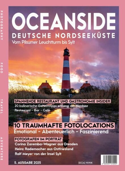 Oceanside Magazin – Nr 5 2025 Cover