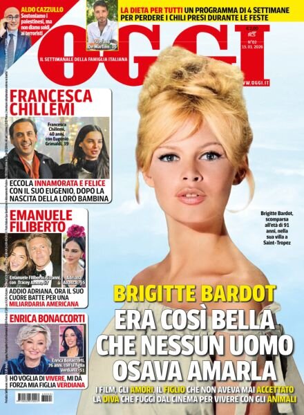 Oggi – 15 Gennaio 2026 Cover