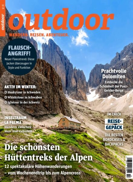 Outdoor – Februar 2026 Cover