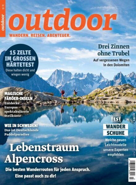 Outdoor Magazin – Juli 2025 Cover
