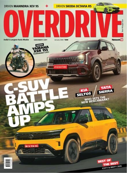 Overdrive India – January 2026 Cover