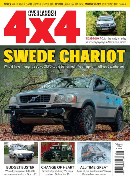Overlander 4×4 – February 2026 Cover