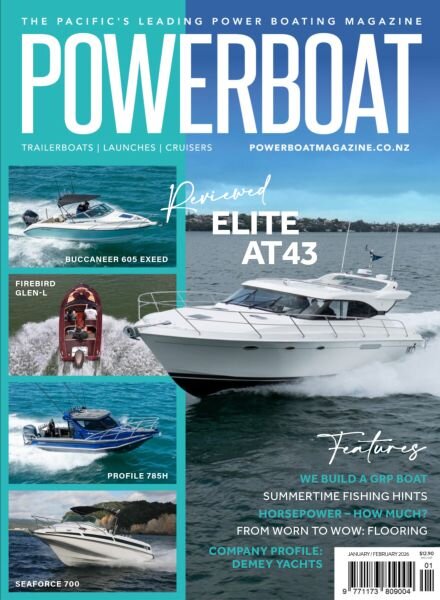 Pacific PowerBoat Magazine – January-February 2026 Cover