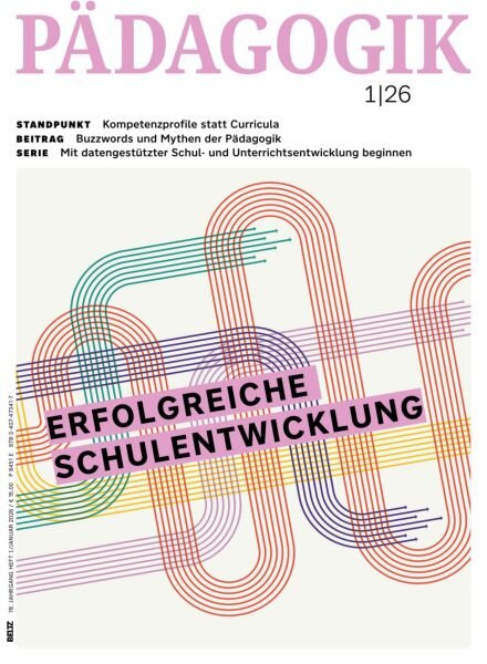 Padagogik – Januar 2026 Cover